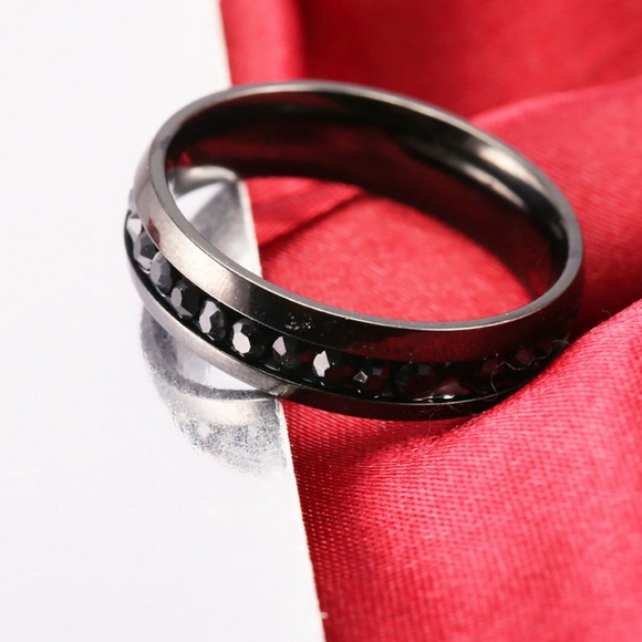 ➰Jeweled Wedding Band - Picture 2 of 2